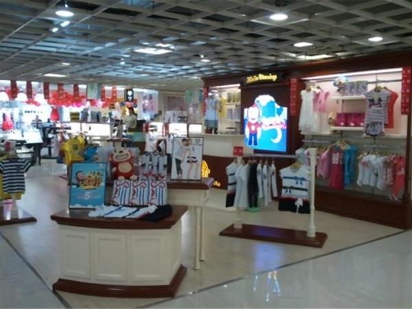 哈乐猴童装店铺展示