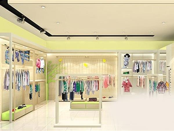 贝布熊童装店铺展示