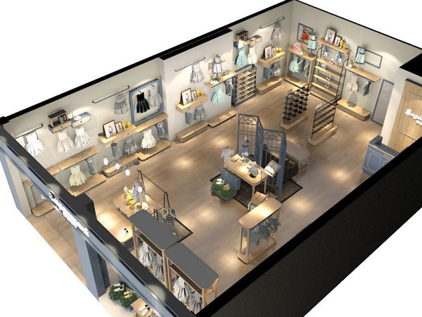 苏格马可童装店铺展示