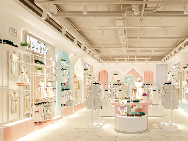 萌童年童装店铺展示