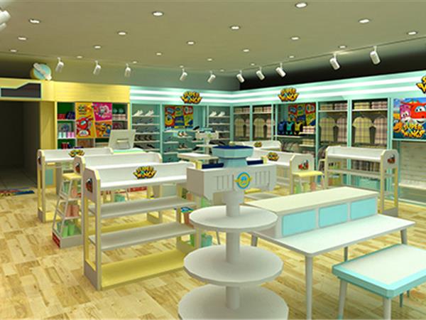 超级飞侠童装店铺展示