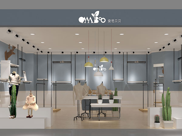 安尼贝贝童装店铺展示
