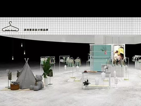 你好·凯米童装店铺展示