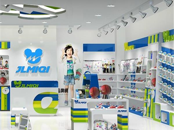 精灵米奇童装店铺展示