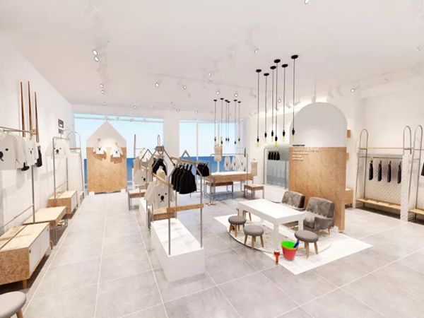 洛小米童装店铺展示