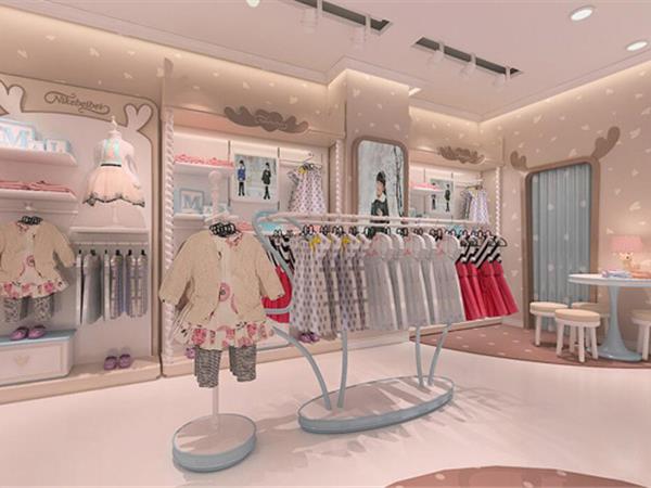 妮可贝贝童装店铺展示