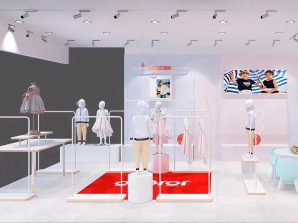 啾比乐童装店铺展示