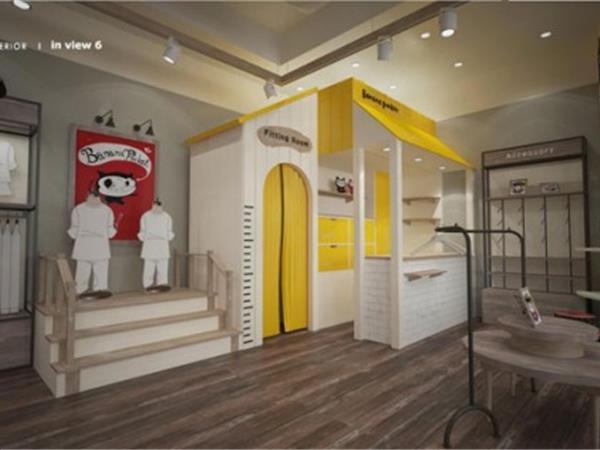 芭拿娜服酷坏猫童装店铺展示