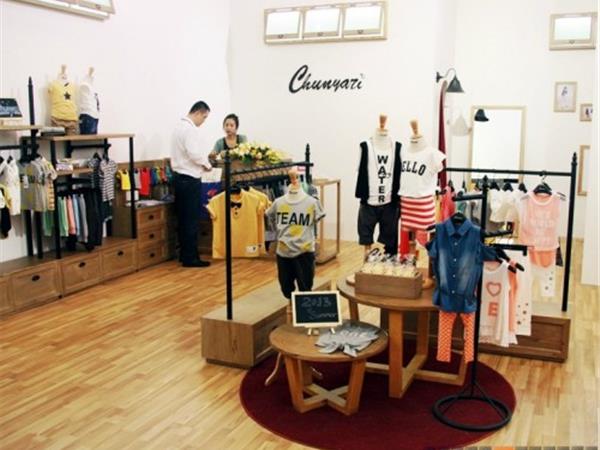 chunyazi童装店铺展示