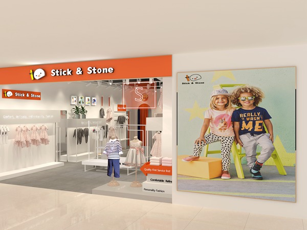 Stick&stone( 偲童)童装店铺展示