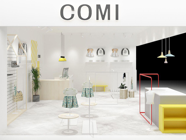 可米e家童装店铺展示