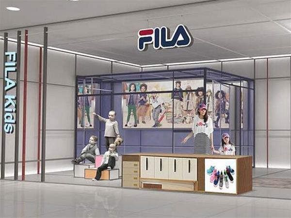 斐乐童装店铺展示