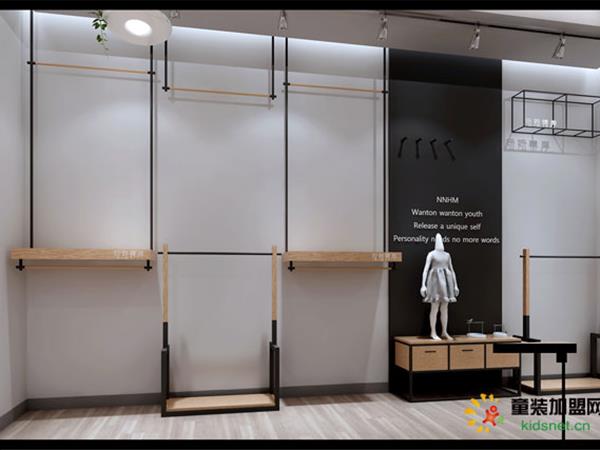妞妞韩摩童装店铺展示