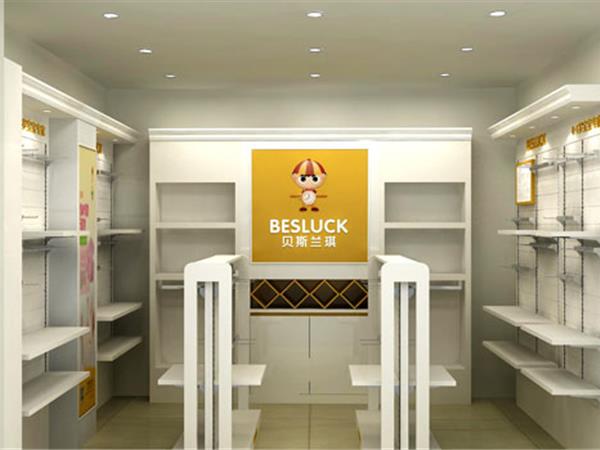 贝斯兰琪童装店铺展示