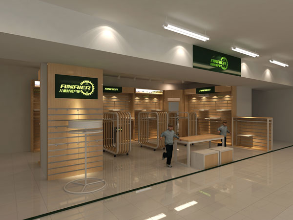 ANNAIER童装店铺展示