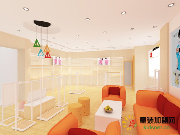 童话印记童装店铺展示