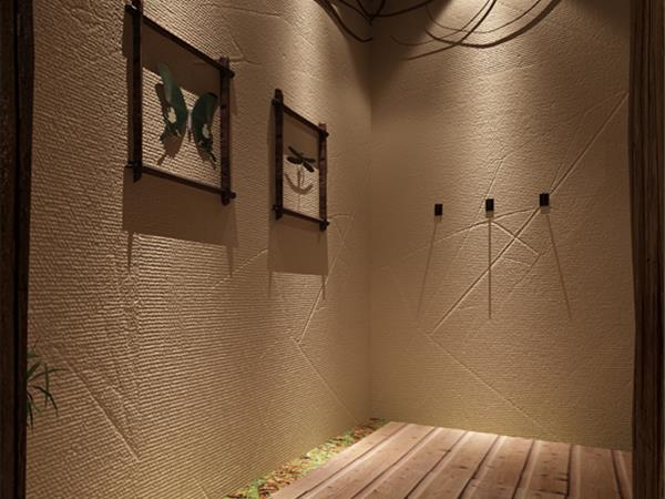蓝色大象童装店铺展示