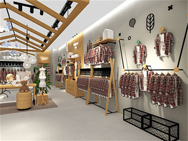 淘气贝贝童装店铺展示