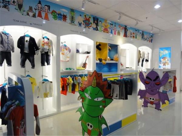 天熹乐园童装店铺展示
