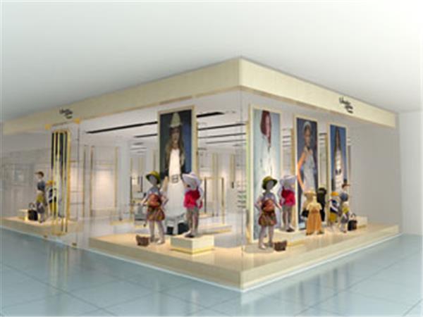 无悠空间童装店铺展示