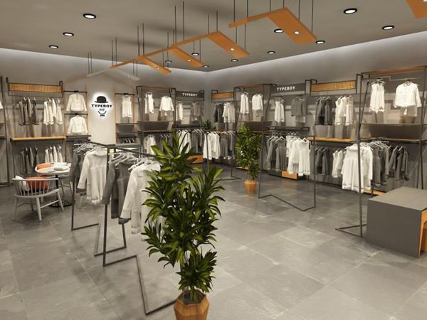 形仔童装店铺展示