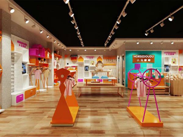 小马嘟嘟童装店铺展示
