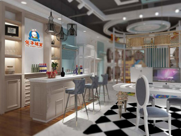兔子城宝童装店铺展示