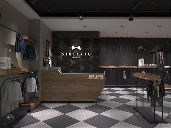 思贝秀童装店铺展示