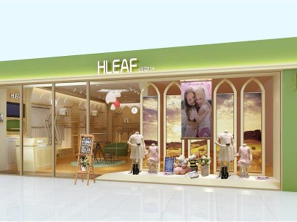 缤奇叶童装店铺展示