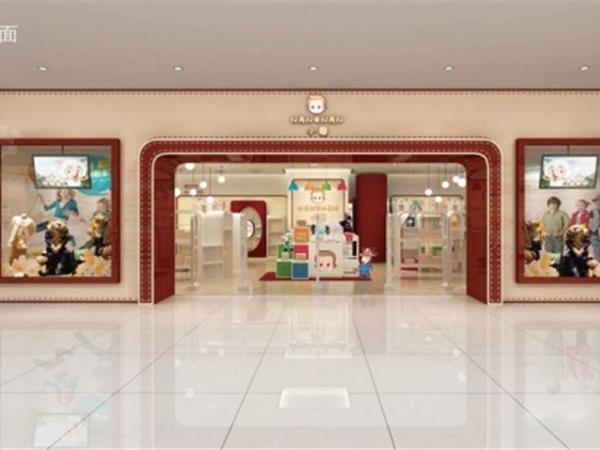 恒源祥小囡童装店铺展示