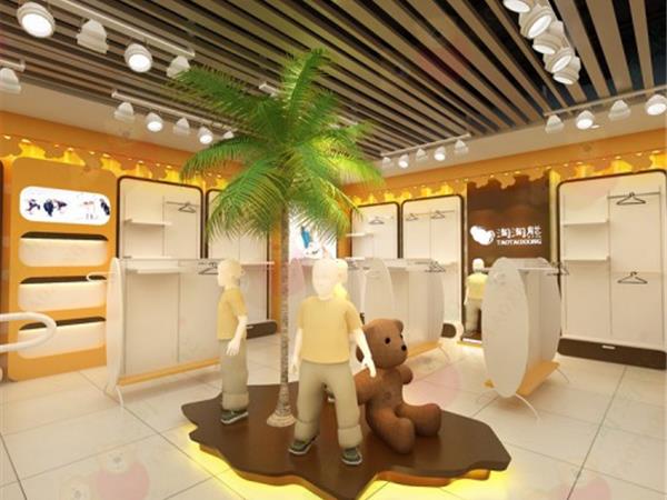 淘淘熊童装店铺展示