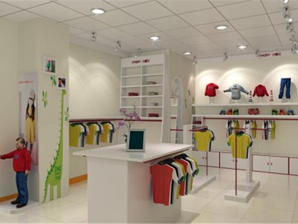 小魔女童装店铺展示