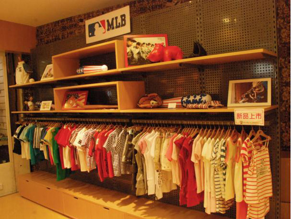 MLB Kids童装店铺展示