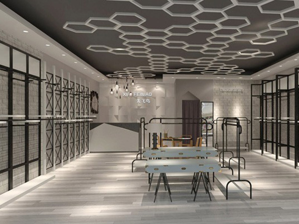 先飞鸟童装店铺展示
