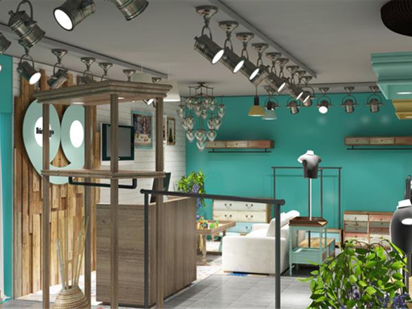 金果果童装店铺展示