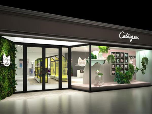 卡特思童装店铺展示