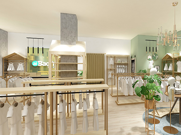 艾宝依童装店铺展示