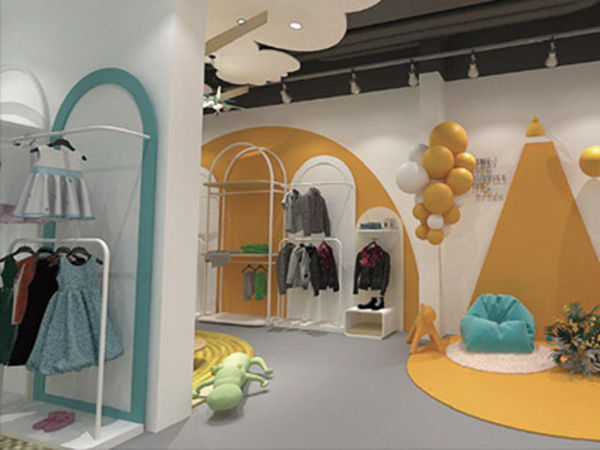 V-rules童装店铺展示