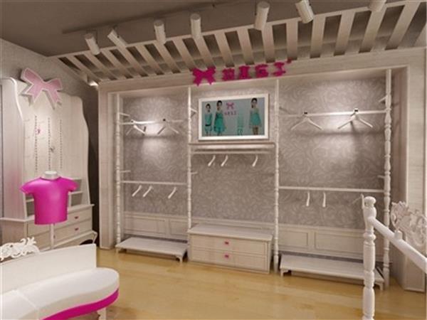 柏惠信子童装店铺展示