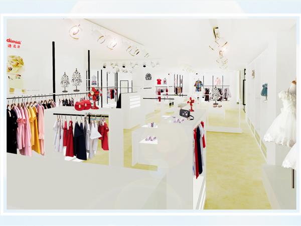 卡迪迷迪童装店铺展示