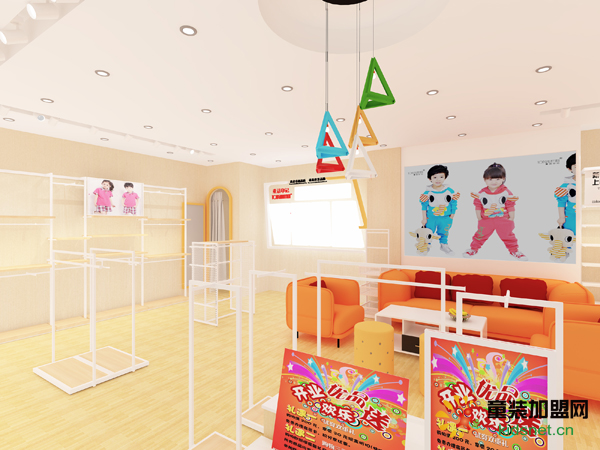童话印记童装店铺展示