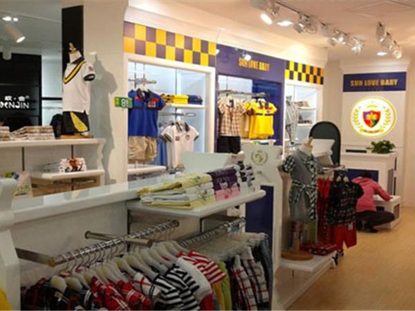 沐阳童童装店铺展示