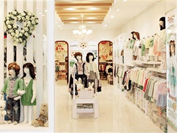 班尼豆童装店铺展示
