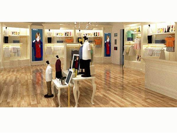 童话故事童装店铺展示