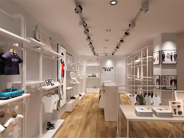 贝布熊童装店铺展示
