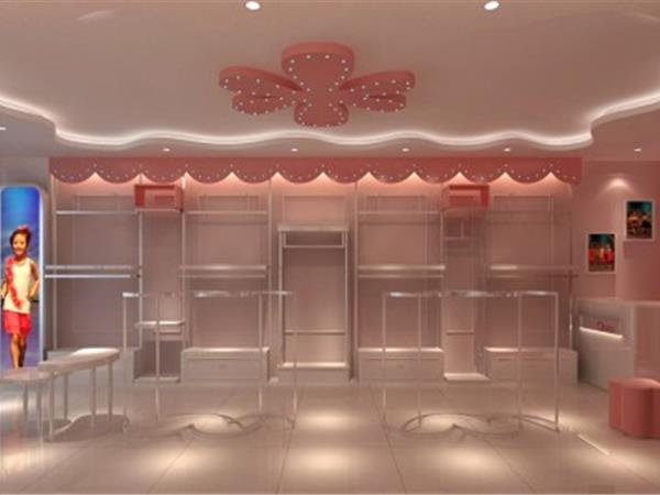 亲善公主童装店铺展示