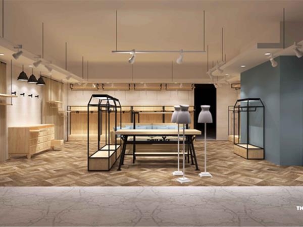 三只鼠童装店铺展示