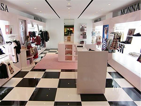 蒙娜丽莎童装店铺展示