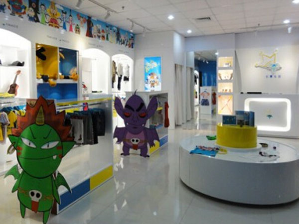 天熹乐园童装店铺展示