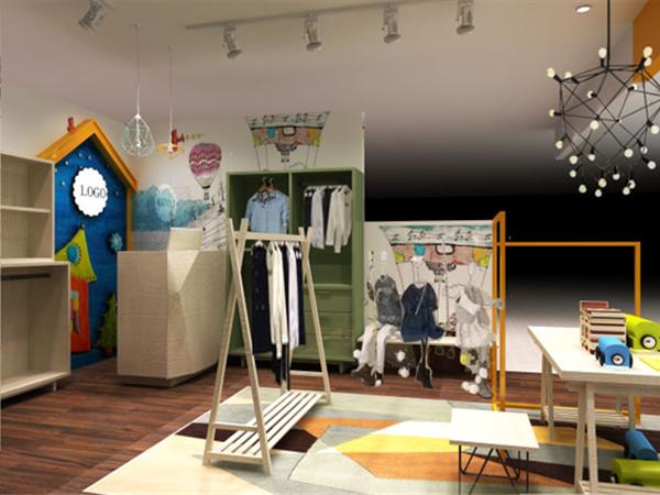 阿拉小睿童装店铺展示